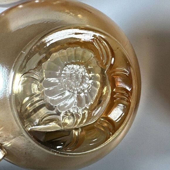 Jeanette Marigold | Orange Luster Egg Nog Punch Bowl & 8 Cups Set - Picture 8 of 8